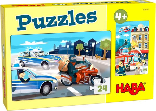 HABA Puzzles Im Einsatz, 24 Teile (306161)