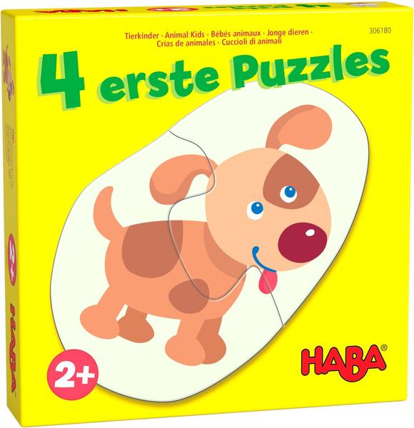 HABA 4 erste Puzzles - Tierkinder (306183)