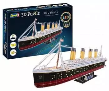 Revell 3D Puzzle - RMS Titanic - LED Edition (00154) Revell 3D Puzzle - RMS Titanic - LED Edition (00154)