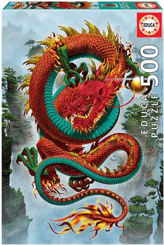 Educa Borrás Dragon Vincent Hie 500 Teile Puzzle (9219003)