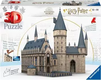 Ravensburger Spiel - 3D Puzzle - Harry Potter Hogwarts Schloss - Die Gro&szlig;e Halle, 540 Teile (11259)