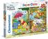 Clementoni Supercolor Puzzle-Winnie The Pooh-3x48 (25232)