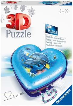 Ravensburger 3D Puzzle - Herzschatulle - Underwater World 54 Teile - 11172
