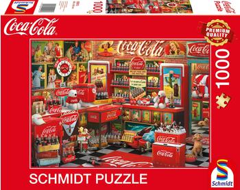 Schmidt-Spiele Coca Cola - Nostalgie, 1000 Teile (59915)