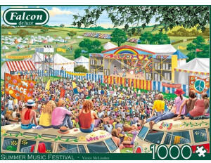 Jumbo Spiele - Summer Music Festival, 1000 Teile (11304)