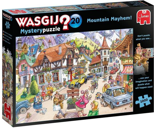 Jumbo Spiele - Wasgij Mystery 20 - Idylle in den Bergen!, 1000 Teile (25002)