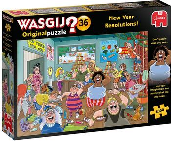 Jumbo Spiele - Wasgij Original 36 - Gute Vorsätze fürs neue Jahr!, 1000 Teile (25000)