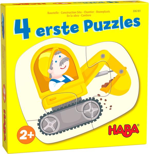 HABA 4 erste Puzzles - Baustelle (306181)