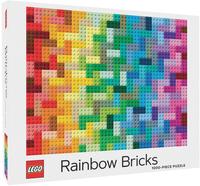 Abrams & Chronicle Books LEGO Rainbow Bricks Puzzle. 1000 Pieces