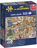 Jumbo Spiele Jumbo 20034 - Jan van Haasteren, Prosit Neujahr, Comic-Puzzle, 500