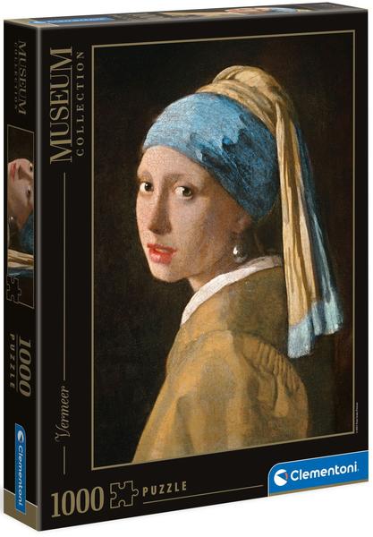 Clementoni Vermeer Johannes – Das Mädchen mit dem Perlenohrgehänge 1000 Teile (39614)