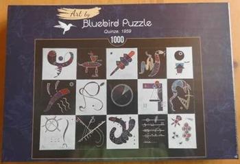 Bluebird Puzzle Kandinsky - Quinze, 1959 (1000 Teile)