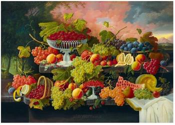 Bluebird Puzzle Severin Roesen - Still Life, 1867 (1000 Teile)
