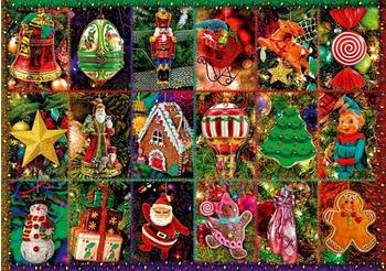 Bluebird Puzzle Festive Ornaments (1000 Teile)