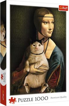 Trefl Lady with a Cat (1000 Teile)
