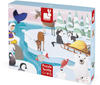 Janod Tactile Puzzle Janod Tactile Puzzle Puzzle Life On The Ice 2 y+ 20 St.,