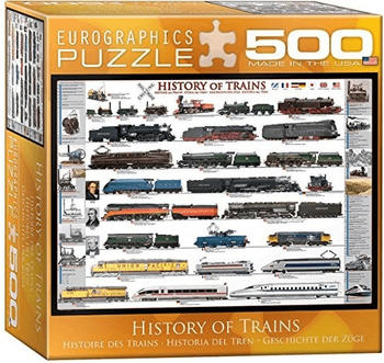 Eurographics Puzzles Geschichte der Züge (500 Teile)