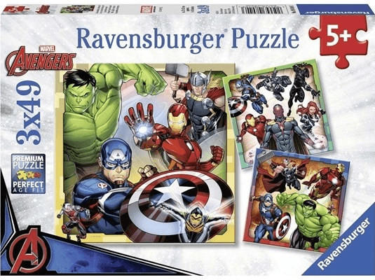 Ravensburger Avengers 3 x 49 (080403)