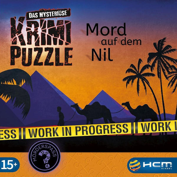 HCM-Kinzel Das mysteriöse Krimi Puzzle: Tod bei den Pyramiden (55176)