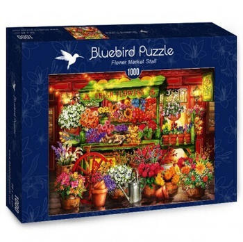 Bluebird Puzzle Flower Market Stall (1000 Teile)