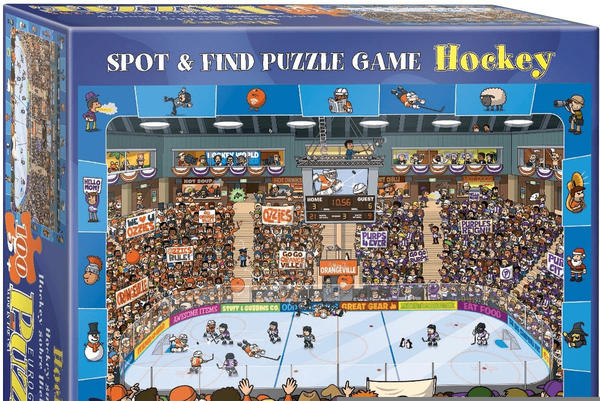 Eurographics Puzzles Spot & Find - Hockey (61000475)