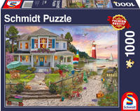 Schmidt Spiele Puzzle "Das Strandhaus" Made in Europe