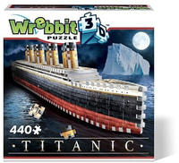 Wrebbit-3D Puzzles W3D-1014, Wrebbit-3D Puzzles Titanic (440 Teile) - 3D-Puzzle