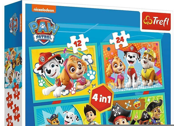 Trefl Paw Patrol 4 in 1 Puzzle (TR34346)