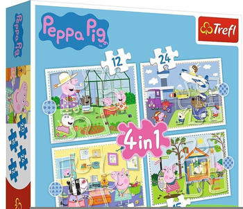 Trefl Peppa Pig 4 in 1 Puzzle 6289