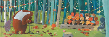 Djeco Gallerie: Forest Friends - 100 Teile