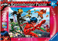 RAVENSBURGER Puzzle Magic Marienk&auml;fer und schwarze Katze XXL 200 Teile