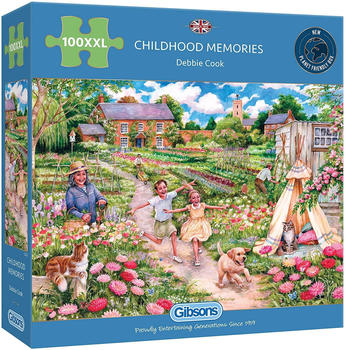 Gibsons Childhood Memories Debbie Cook Jigsaw 100 XXL