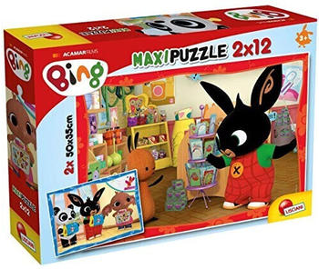 Lisciani Maxi Puzzle Bing - A scuola 12 pz