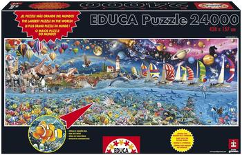 Educa Borrás Leben - Das größte Puzzle (24.000 Teile)