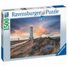 Ravensburger Puzzle »Magische Stimmung über dem Leuchtturm von Akranes, Island«,
