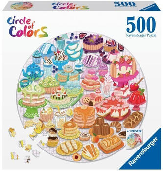 Ravensburger Circle of Colors Desserts und Gebäck (500 Teile)