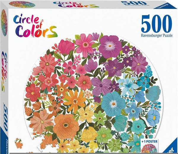 Ravensburger Circle of Colors Flowers (500 Teile)