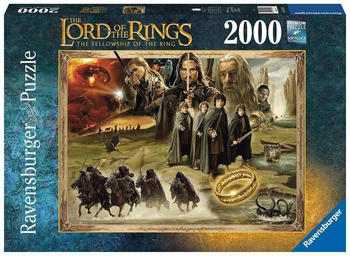 Ravensburger The Lord of the rings: The ring fellowship 2000 Teile