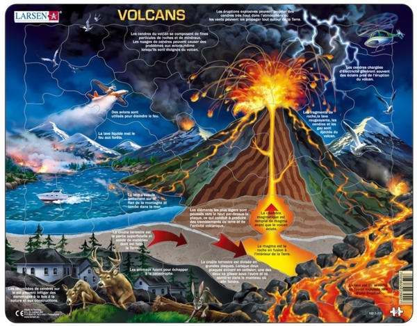 Larsen Volcans (auf Französisch) 70 Teile - NB2-FR