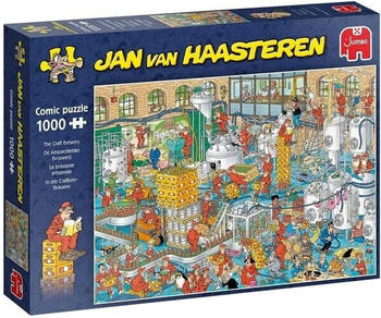 Jumbo Jan van Haasteren - In der Craftbier-Brauerei, 1000 Teile