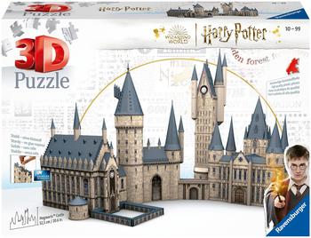 Ravensburger 3D Puzzle Harry Potter: Hogwarts - Große Halle und Astronomieturm 2in1 1080 Teile (114979)