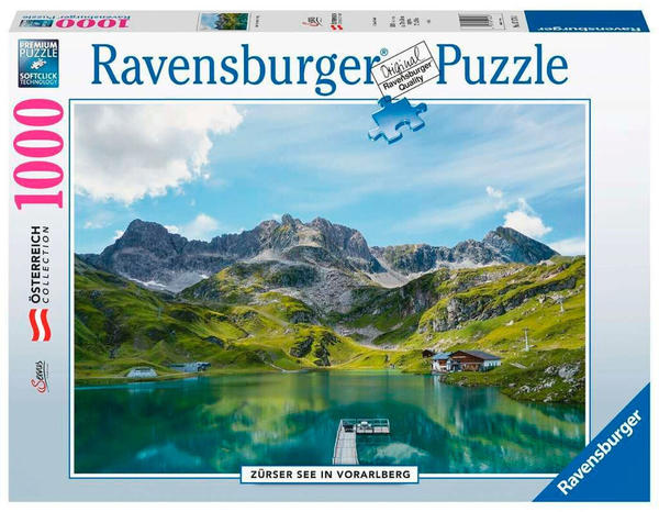 Ravensburger Puzzle Österreich Collection Zürser See in Vorarlberg 1000 Teile (17174)