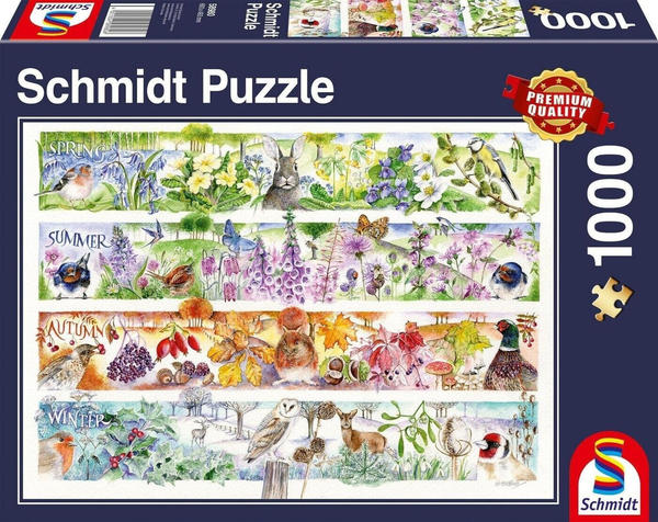 Schmidt-Spiele Puzzle Jahreszeiten 1000 Teile