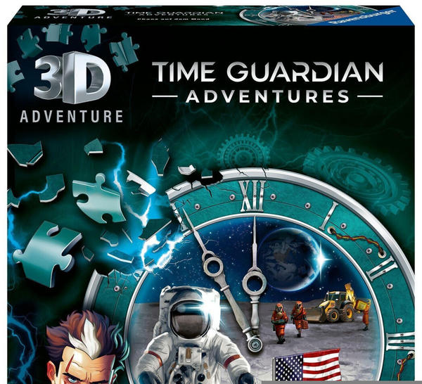 Ravensburger 3D Adventure - Time Guardian Adventures: Chaos auf dem Mond bunt (216 Teile)