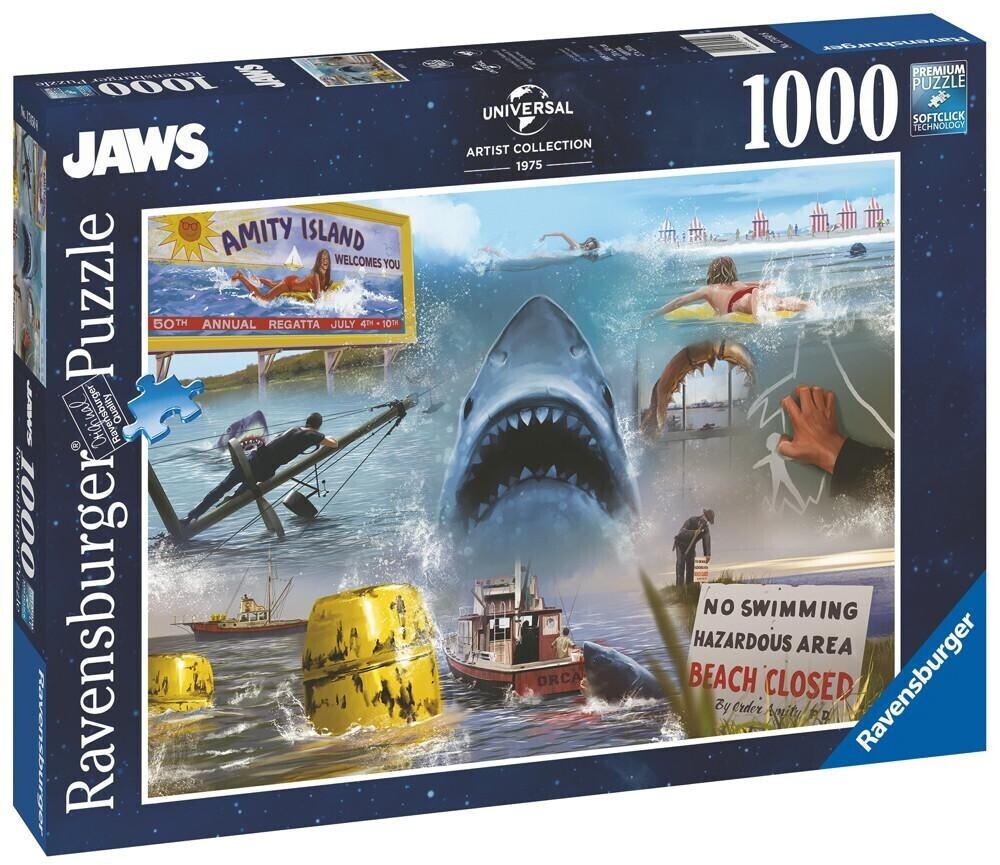 Ravensburger Der weiße Hai Jaws 1000 Teile (17450) Test TOP Angebote ab  9,69 € (Mai 2023)
