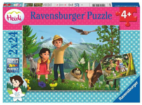 Ravensburger Heidi's Abenteuer 2 x 24 Teile (5672)