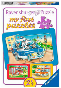 Ravensburger my first puzzles Tiere im Einsatz 3 x 6 Teile (5630)
