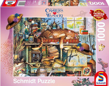 Schmidt-Spiele Charles Wysocki Remington, der Gärtner 1000 Teile (59992)