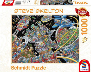 Schmidt-Spiele Steve Skelton Weltall-Kolonie 1000 Teile (59967)