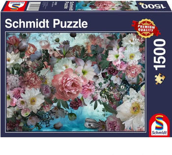 Schmidt-Spiele Aquascape Blumen unter Wasser 1500 Teile (57393)